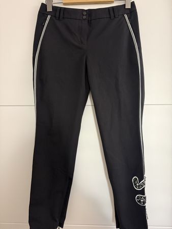 Marccain Hose, Gr. N4, Schwarz, Schlangenmuster🐍 Top!