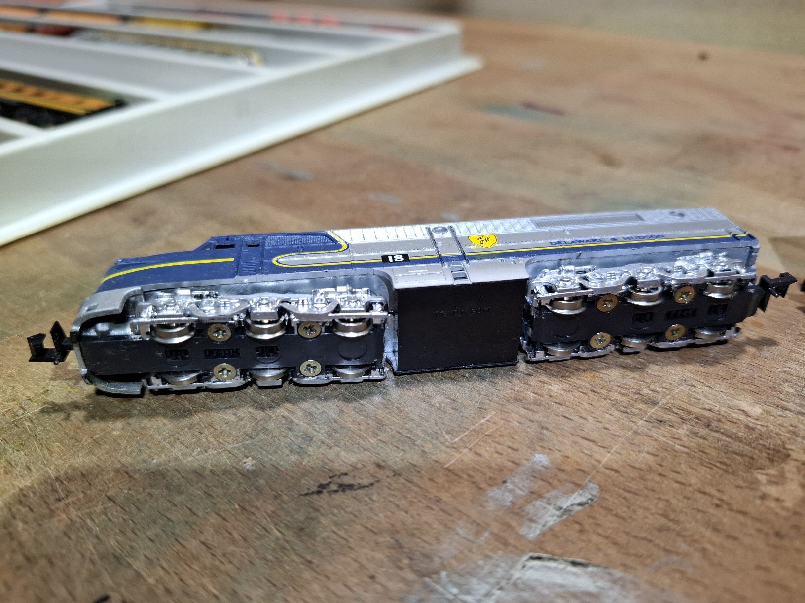 Modelleisenbahnen: Spur N Zug-Kombi Delaware & Hudson – Gebraucht aus Flaach von maniv6 3