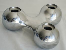 LAST CHANCE! Georg Jensen massiver Kerzenhalter Denmark