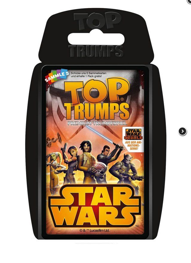 Jeux: Top Trumps Quartett / Star Wars Rebels – Neuf avec emballage d'origine à Oensingen par Liquidations-Shop