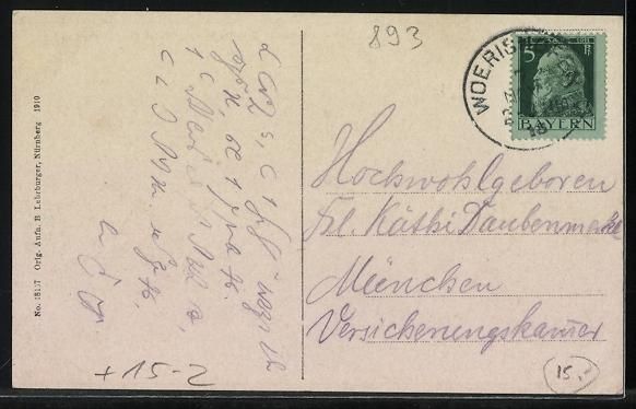 Foto & Poster: Wörishofen, Luftschiff Zeppelin in voll – Usato da Berlin venduto da bartko-reher 1