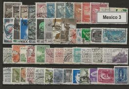 Mexico 3, kleines Lot Mexico meist gestempelt