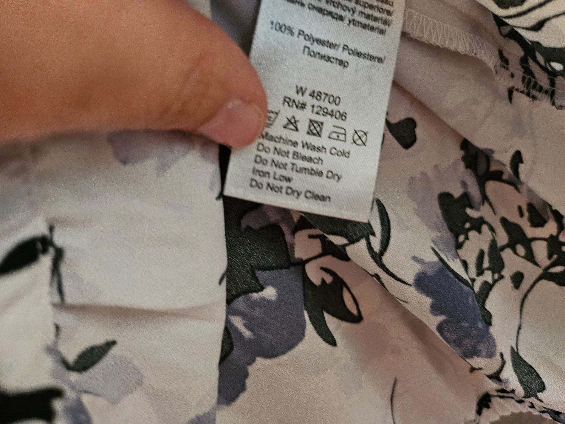 Camicette: Top/Bluse Chiffon Blumen ,Fairlady,Gr.42,NEU – Usato da Siblingen venduto da Vany_McDougall 8