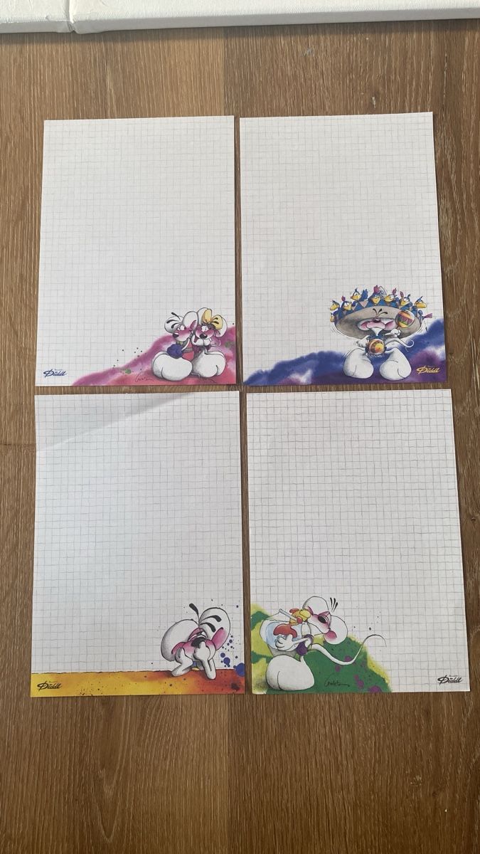 Papier: Diddle Blätter a5 1.Generation druck. – Neuf (Voir description) à Beinwil (Freiamt) par Akgeun 6