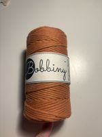 Bobbiny Makramee Garn • 3mm • Terracotta • Neu