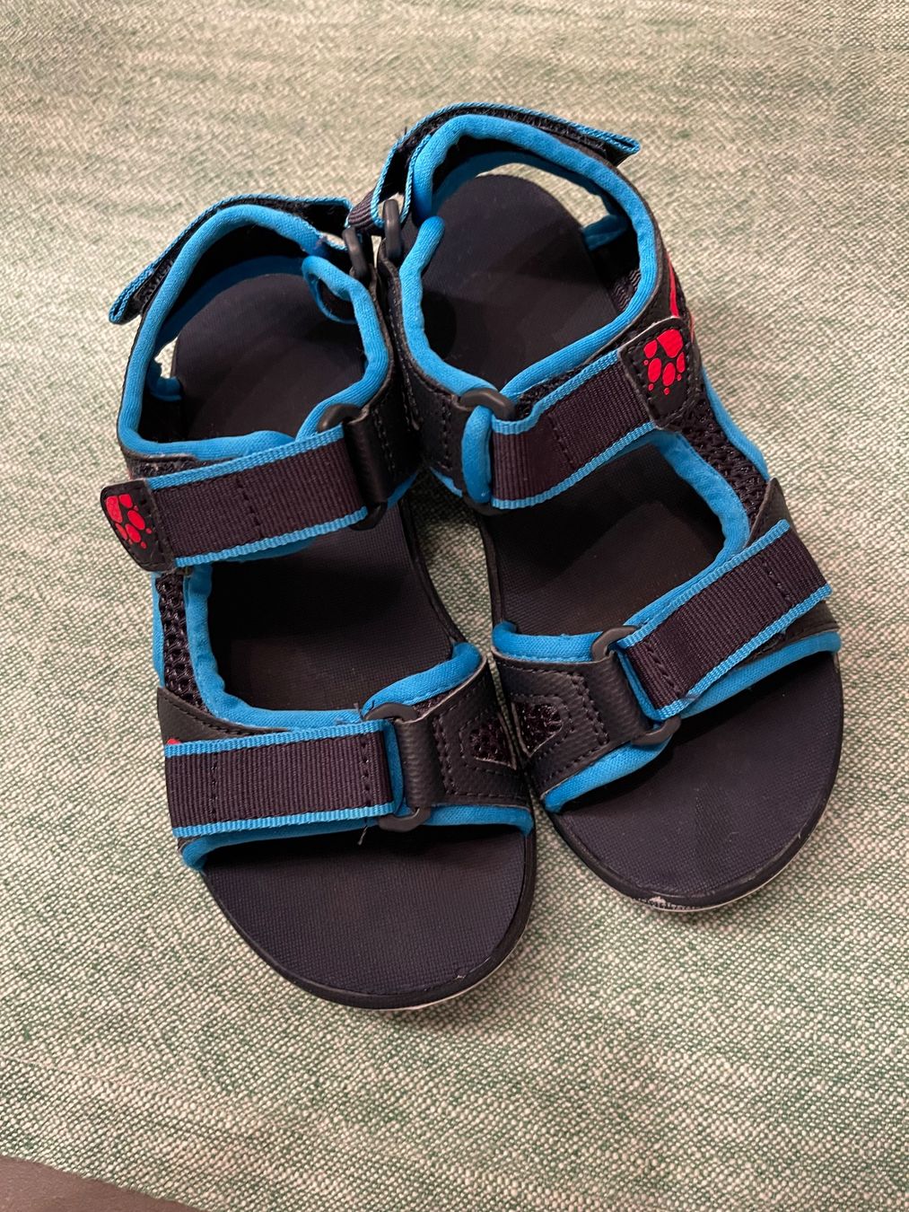 Jack Wolfskin Scarpe per ragazzi: Jack Wolfskin Taraco Beach Sandal K Blue/red – Usato da Oberrieden venduto da Boccia1981 1