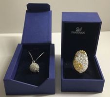 Swarovski Ring und Halskette Lot