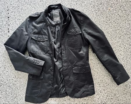 WE Fashion Herren Jacke / Field Jacket Schwarz – Gr. 44 (S)