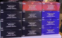 One Piece bulk OP13,14,16 EB03 & PRB2 80%eng 