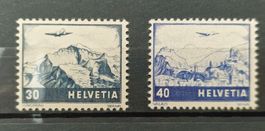 CH Flugpost 1948 / F43/4 postfrisch**- SOMMERDEAL
