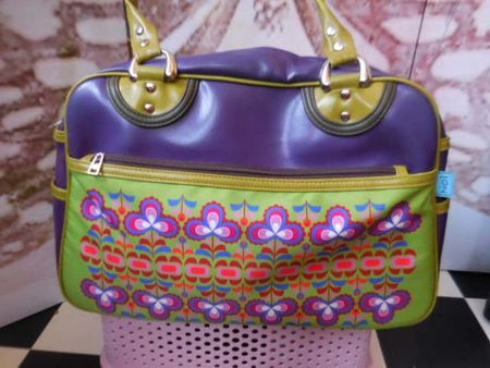 BLICKFANG  bunte NOI Tasche mit vielen Fächern s. Masse