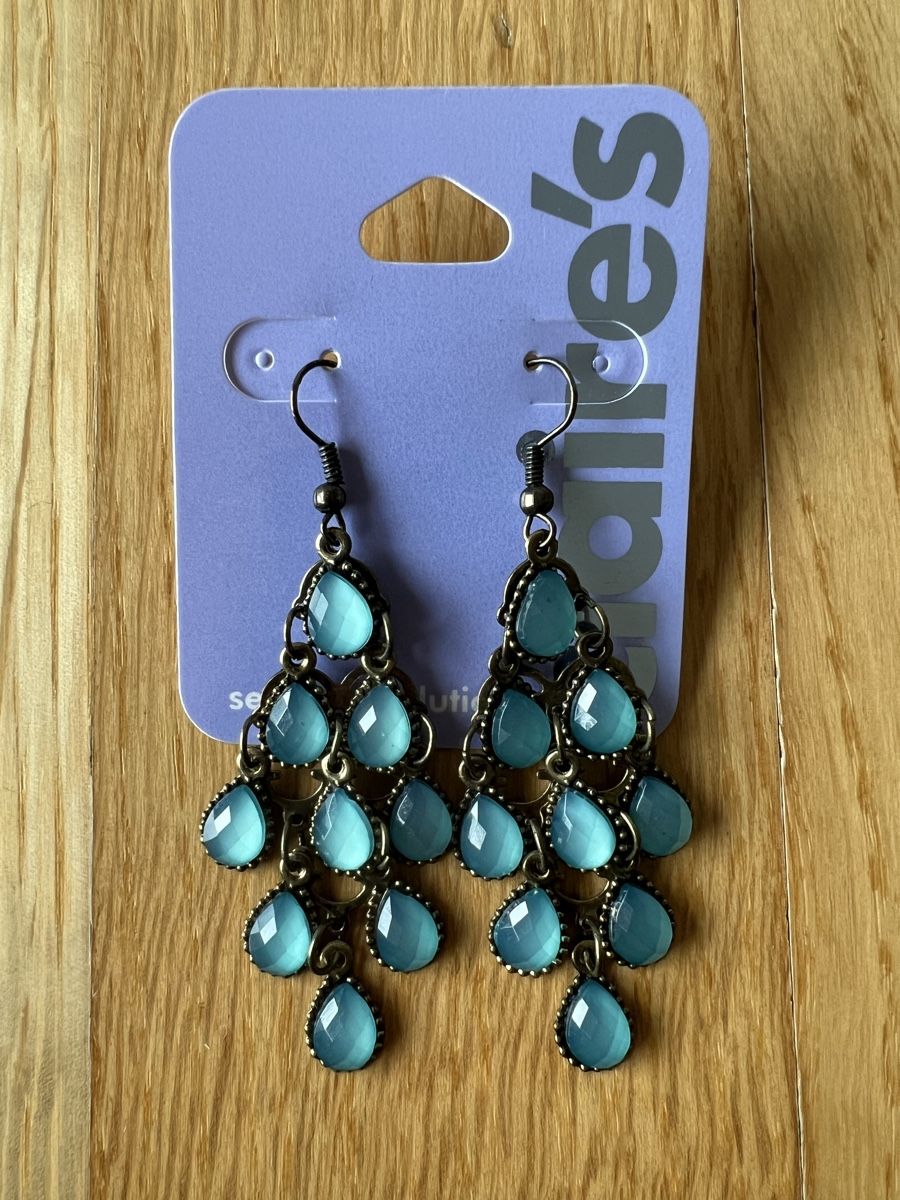 Ohrringe & -stecker: Elegante Ohrhänger mit Steinen – Neu (gemäss Beschreibung) aus St.Gallen von Shopaholic5