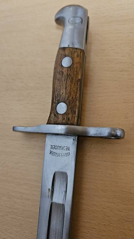 Schweizer Armee Armi bianche: CH Ordonnanz Dolchbajonett Mod. 1899 – Usato da Hägglingen venduto da Ruwi 3