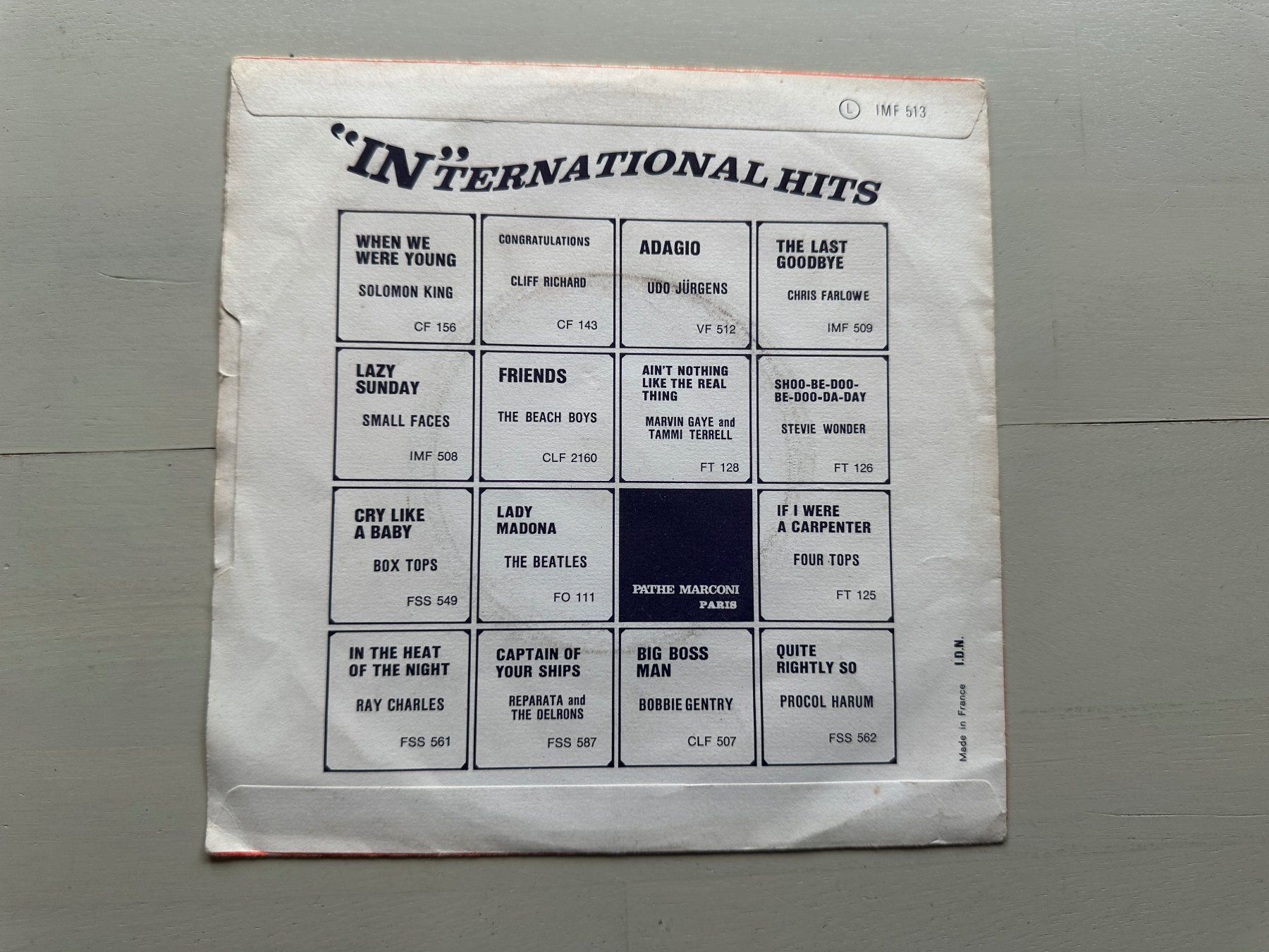 Dischi in vinile: NICE EMERSON LAKE PALMER KEITH super rare Singles Progressiv – Usato da Basel venduto da Partridge 4