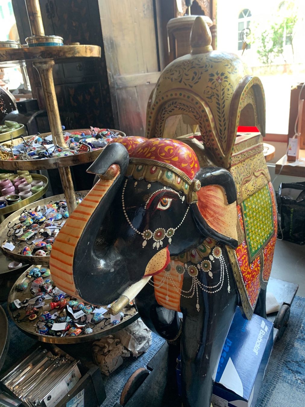 Statuette: Indischer Tempel Elefant | LIQUIDATIONSVERKAUF – Nuovo (secondo la descrizione) da Luzern venduto da juliam_ 2