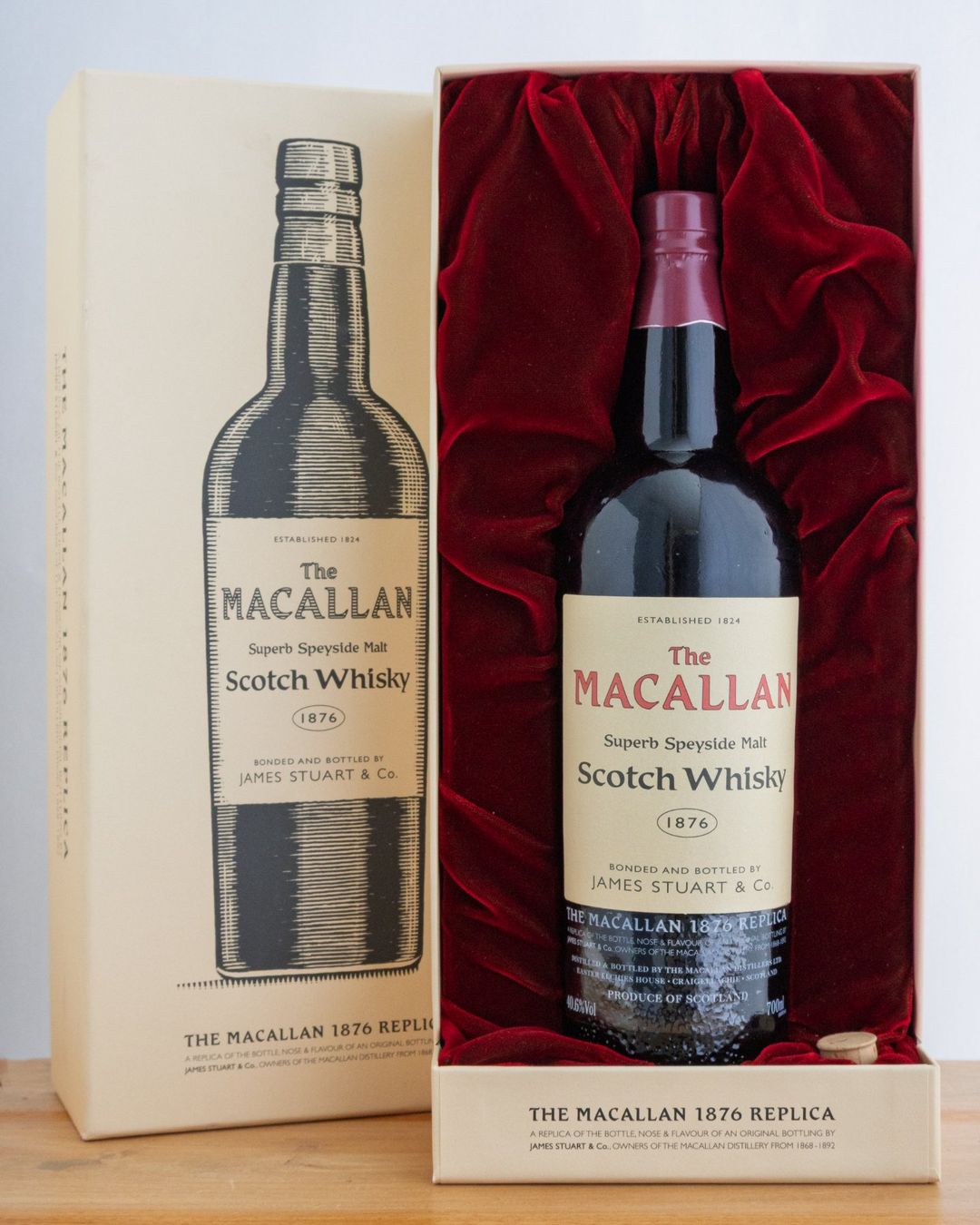 Macallan Bevande alcoliche: Macallan - Replica 1876 – Nuovo e nell'imballaggio originale da Zofingen venduto da maltpoint