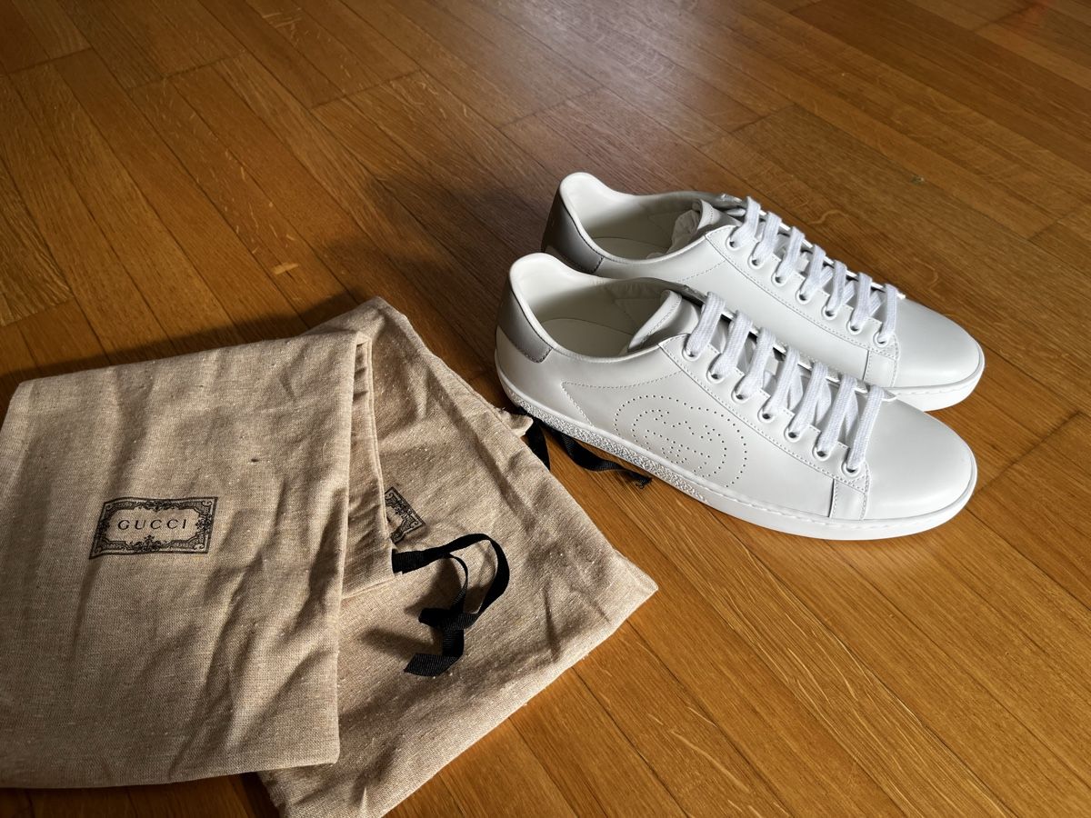 Herrenschuhe: Gucci Ace Sneakers Grösse 38,5 – Neu und originalverpackt aus Zürich von Lifestyle1 1