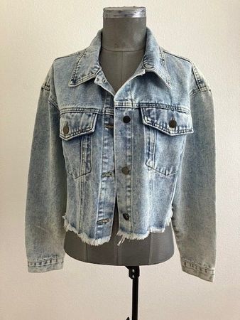 Veste en jean tendance, Taille XS