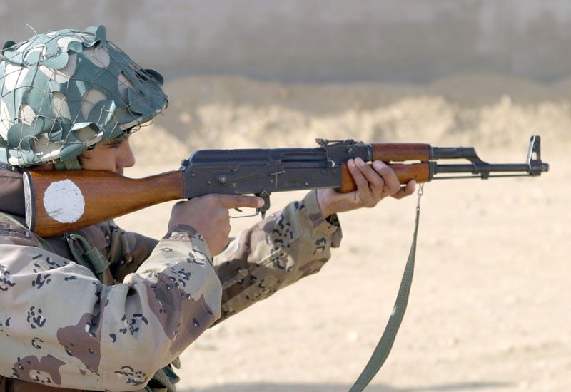 US Army Uniformi: Original Irak Army Helmet – Usato da Oberbütschel venduto da Woodie2005 7