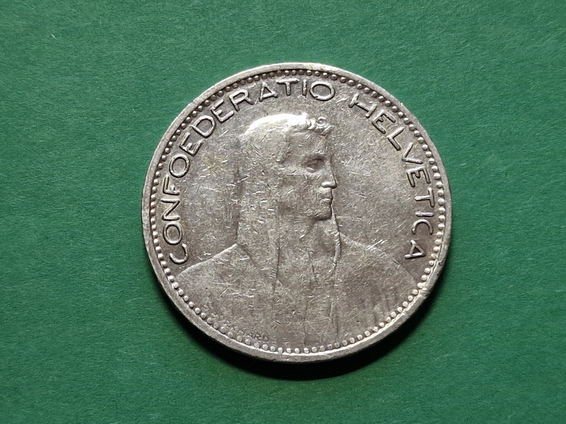 Toutes les monnaies: 5-Franken 1923 silber. – D'occasion à Zürich par Moreira01 2