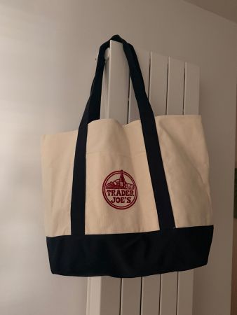 Trader Joe’s Canvas Tote Bag Shopper 36x52 cm