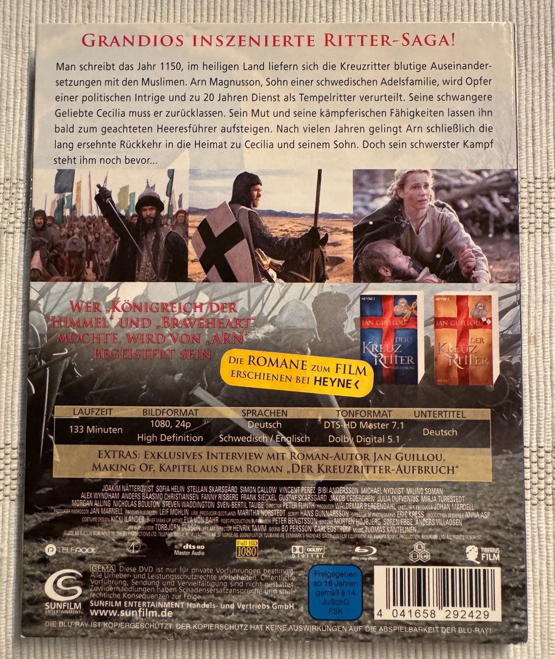 Tutti i DVDs: Arn - Der Kreuzritter - Blu-ray – Usato da Arbon venduto da drs64 1