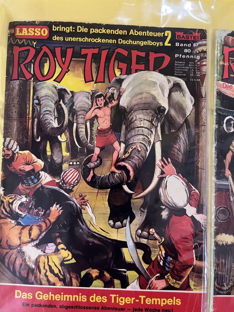 Fumetti: Konvolut Lasso Roy Tigers – Usato da Oberentfelden venduto da kar_sd97