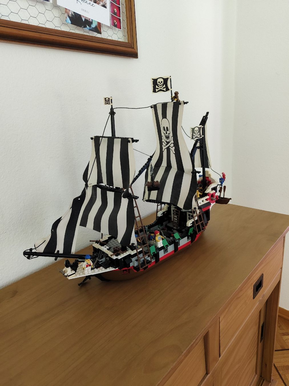 Lego Kit di costruzioni: Lego Pirate 6286: Skull's Eye Schooner + instructions – Usato da Chambésy venduto da Clocloxxx