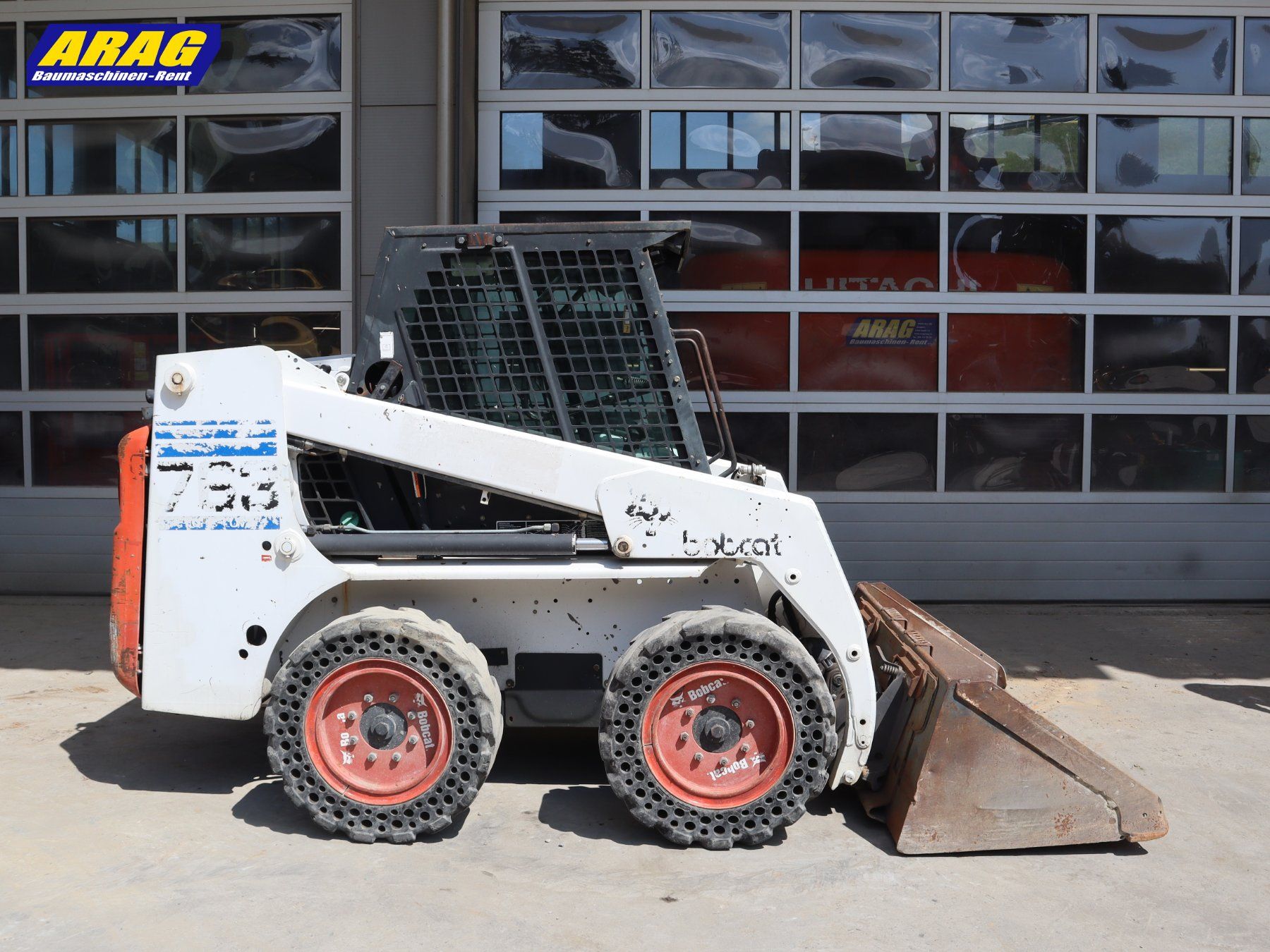 Tutte le macchine: Bobcat 763 H Kompaktlader – Usato da Hasle LU venduto da Arag08 1