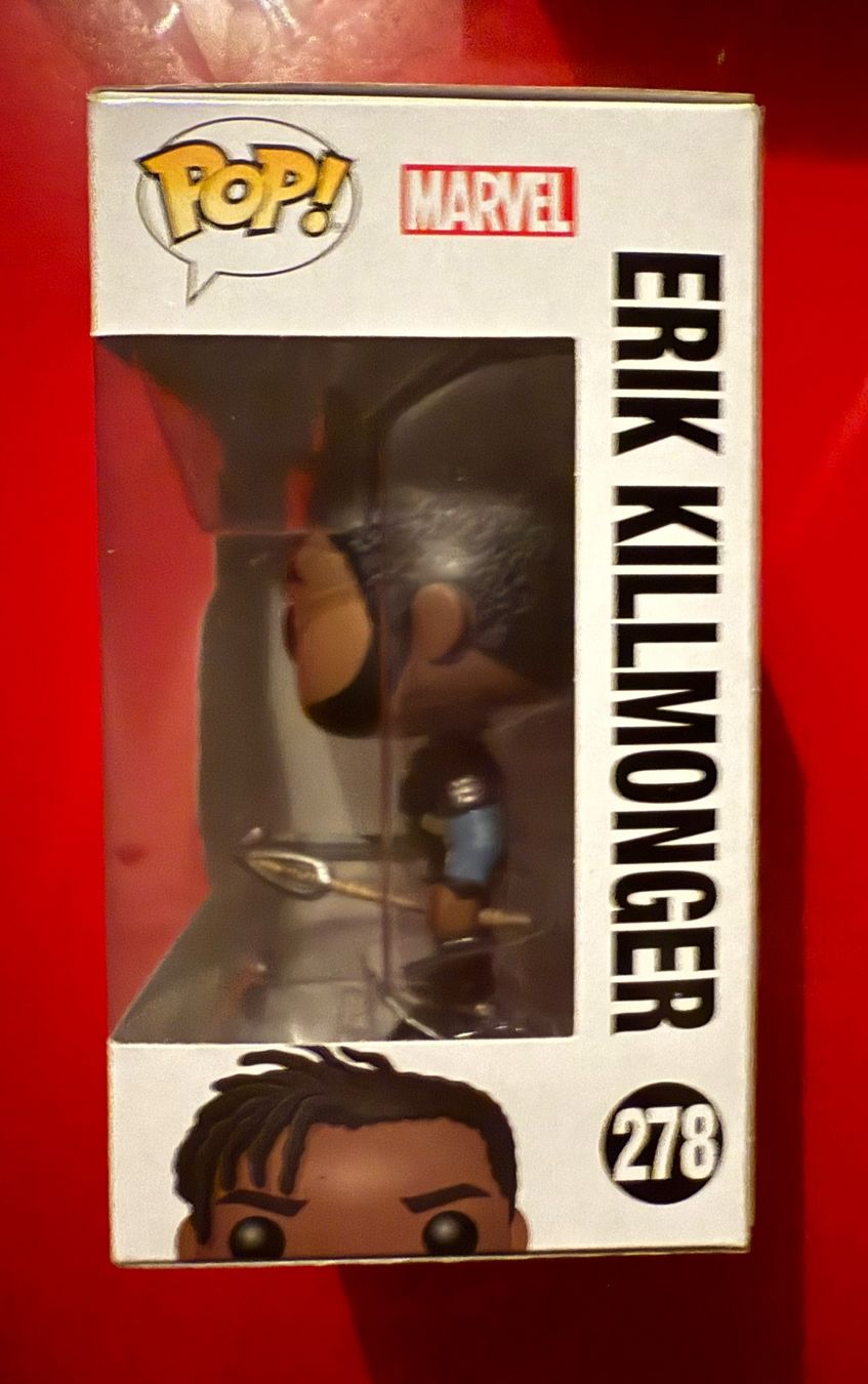 Funko Figuren: Funko Pop! Black Panther - Erik Killmonger - Marvel Avengers – Neu und originalverpackt aus Moudon von CollectorGeek 1