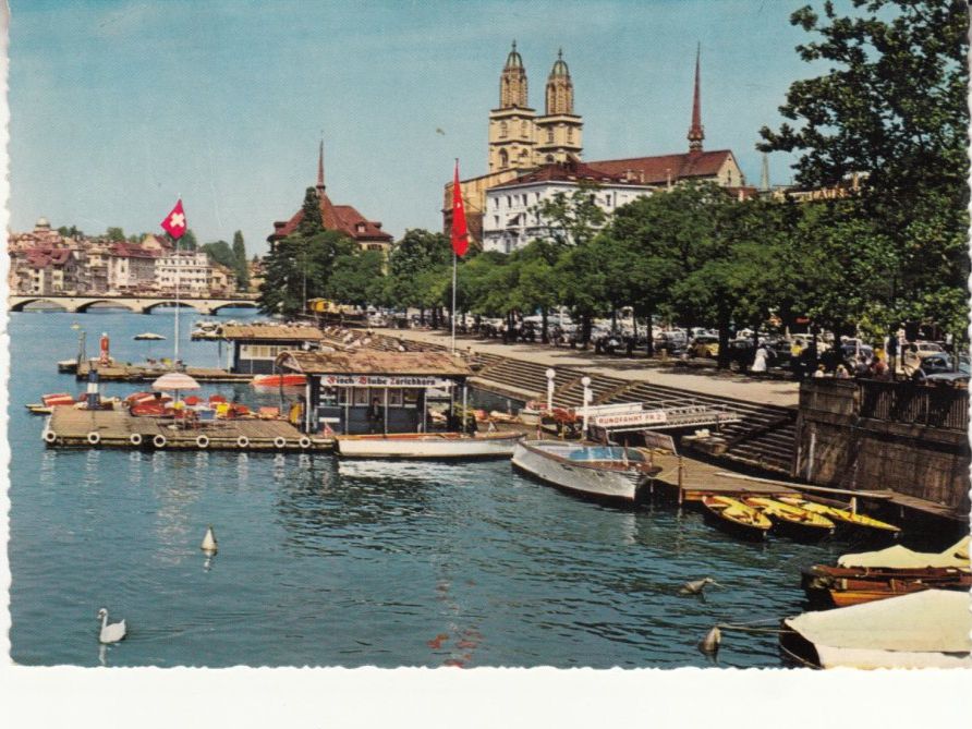 Cartoline postali: Zürich 1953 – Usato da Bürglen TG venduto da StampGraf
