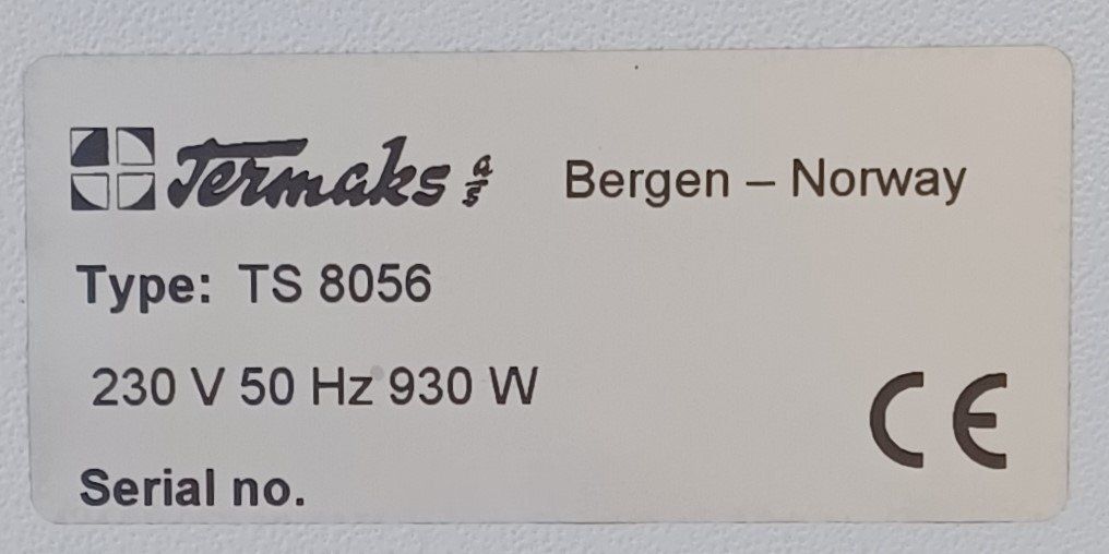 Laborzubehör: Termaks TS 8056 Drying/Heating cabinet. – Gebraucht aus Niederdorf von LeptonAG_Labor 6