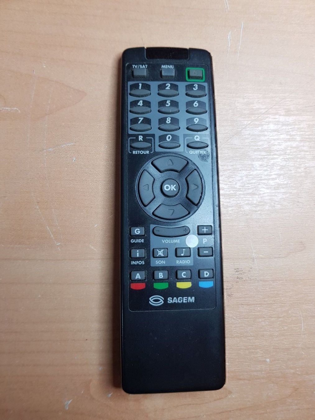 Fernbedienungen: Sagem Télécommande – Gebraucht aus Bionnens von Meg011