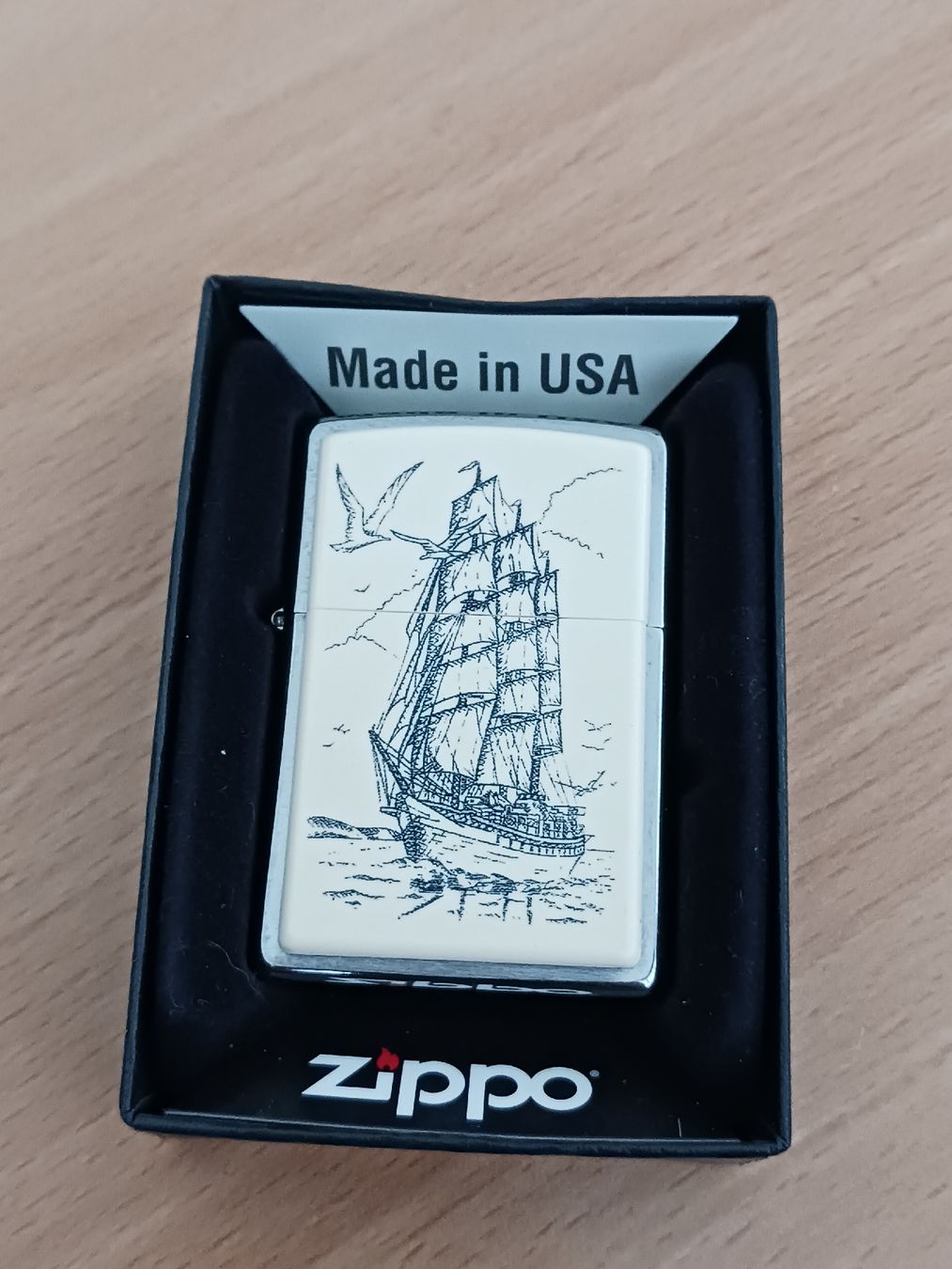 Zippo Accendini: Zippo avec voilier  – Nuovo e nell'imballaggio originale da Sion venduto da aym_g5t9