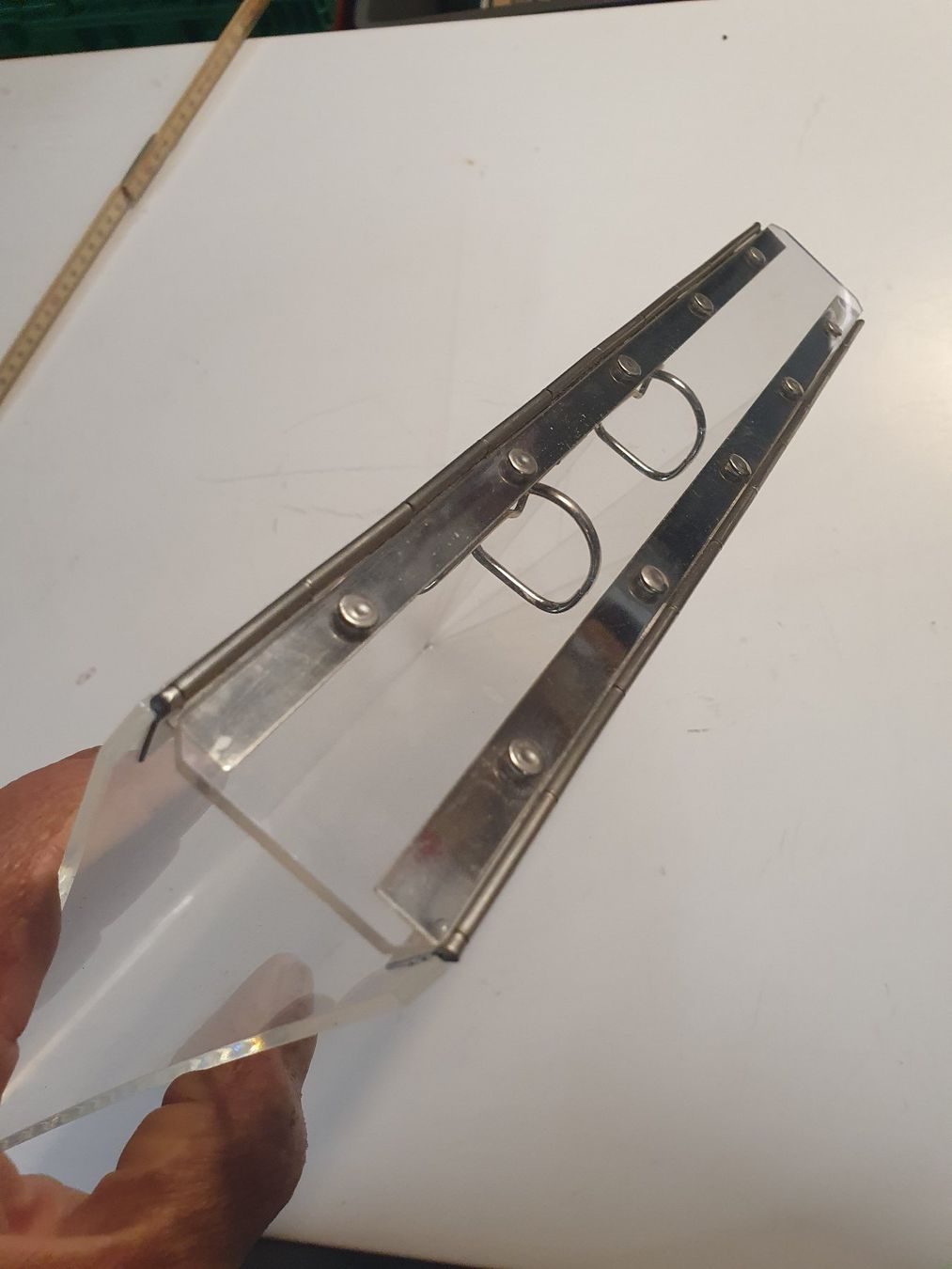 Ordner: Krause Plexiglasordner durchsichtig – Gebraucht aus Zürich von loosebone 3