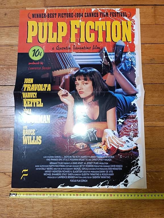 Foto & Immagini: Affiche de cinéma Pulp Fiction – Usato da yvonand venduto da JeremyC25 1