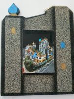 Hundertwasser Holzbild