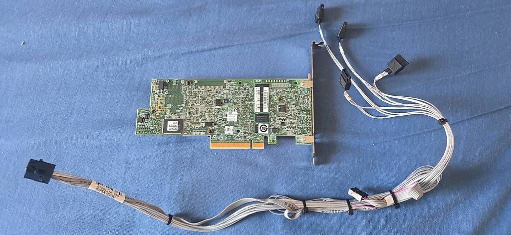 Server: lsi sas controller + SAS-Kabel 4× SATA – Gebraucht aus Basel von guanga 1