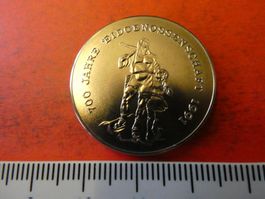 Kambodscha 1991, 4 Riels Sondermünze Wilhelm Tell, unzirk.
