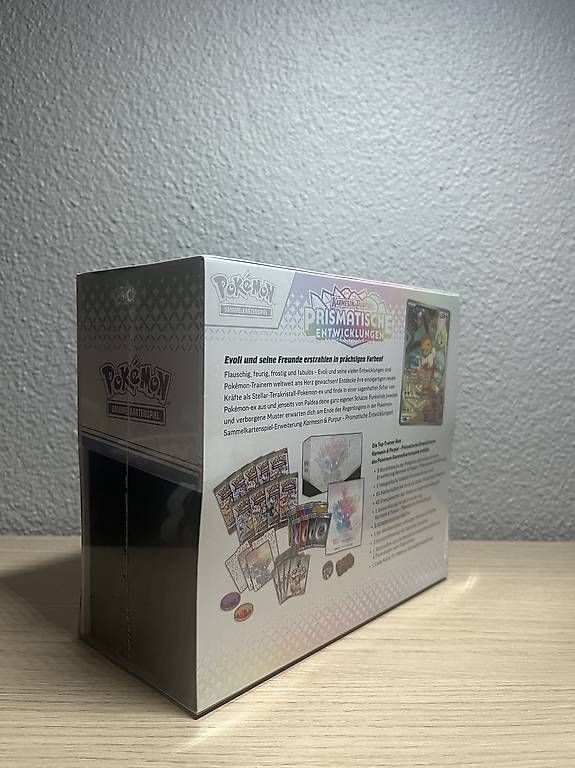 Pokémon Carte collezionabili: Prismatische Entwicklung Top Trainer Box – Nuovo e nell'imballaggio originale da Volketswil venduto da aim_kc7m 1