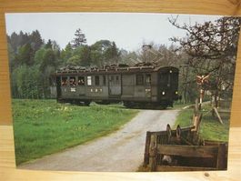 AK EBT Triebwagen in Tschäppel
