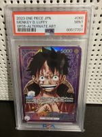 👑🔥 MONKEY D. LUFFY AA LEADER OP05 🇯🇵 PSA 9 MINT 🔥👑  