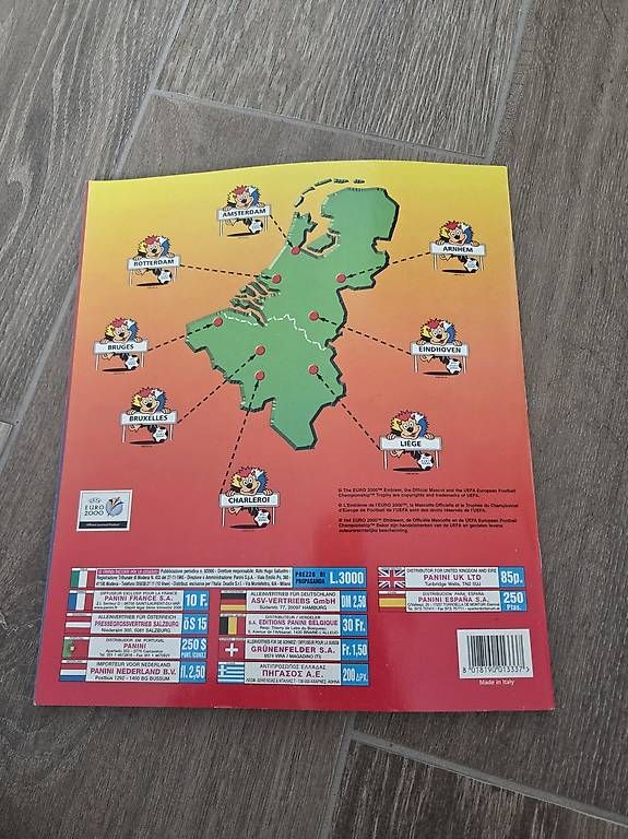 Alben: Panini EURO 2000 – Gebraucht aus Hildisrieden von Wydenhof1 1
