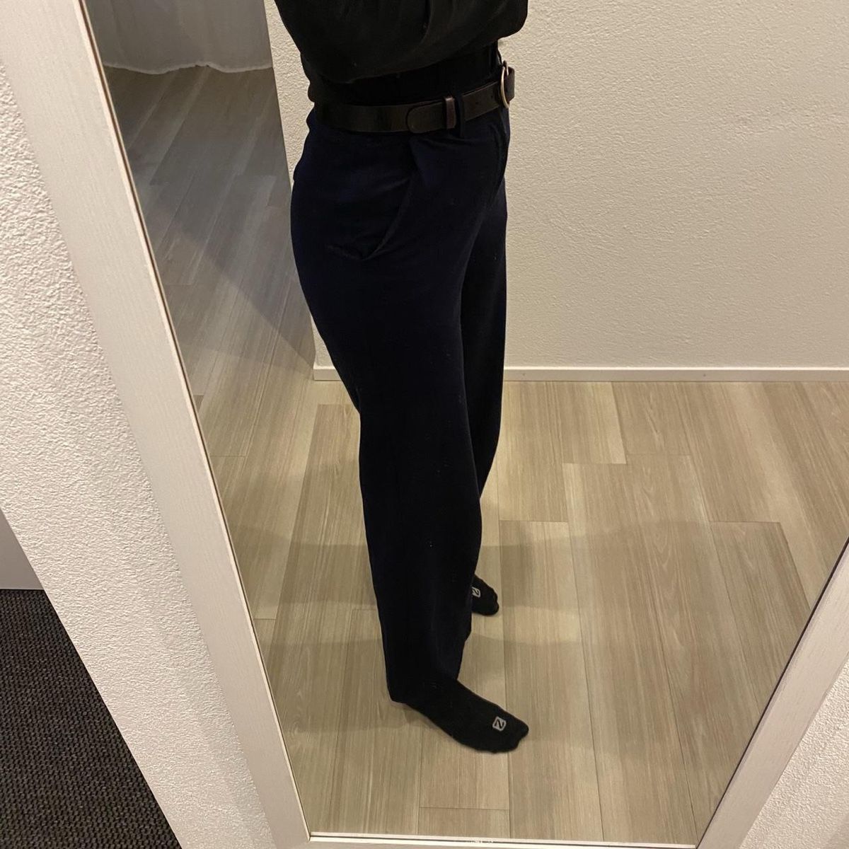 Pantaloni: blaue Anzugshose - Grösse 34 – Nuovo (secondo la descrizione) da St. Gallen venduto da fab_9cvd 1