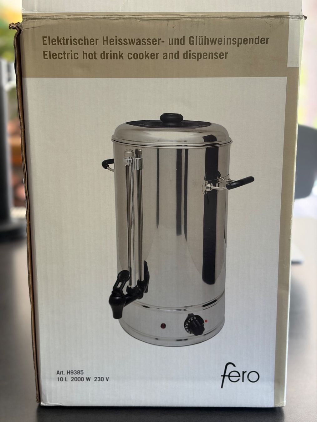 Wasserkocher: Bouilloire eau chaude et vin chaud – Neu (gemäss Beschreibung) aus Mézières VD von kha_85m2 2