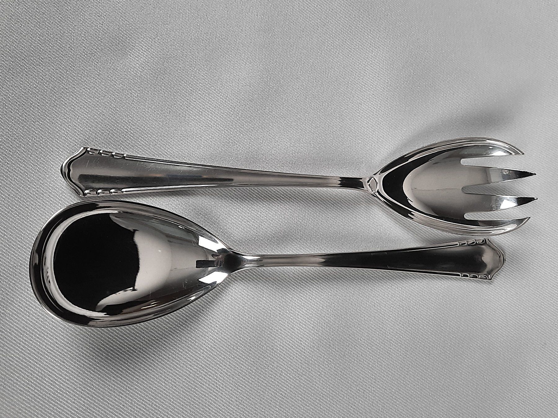 Set di posate: BRUCKMANN Salatbesteck Silber 90 – Usato da Beinwil am See venduto da Restwert_Beinwil