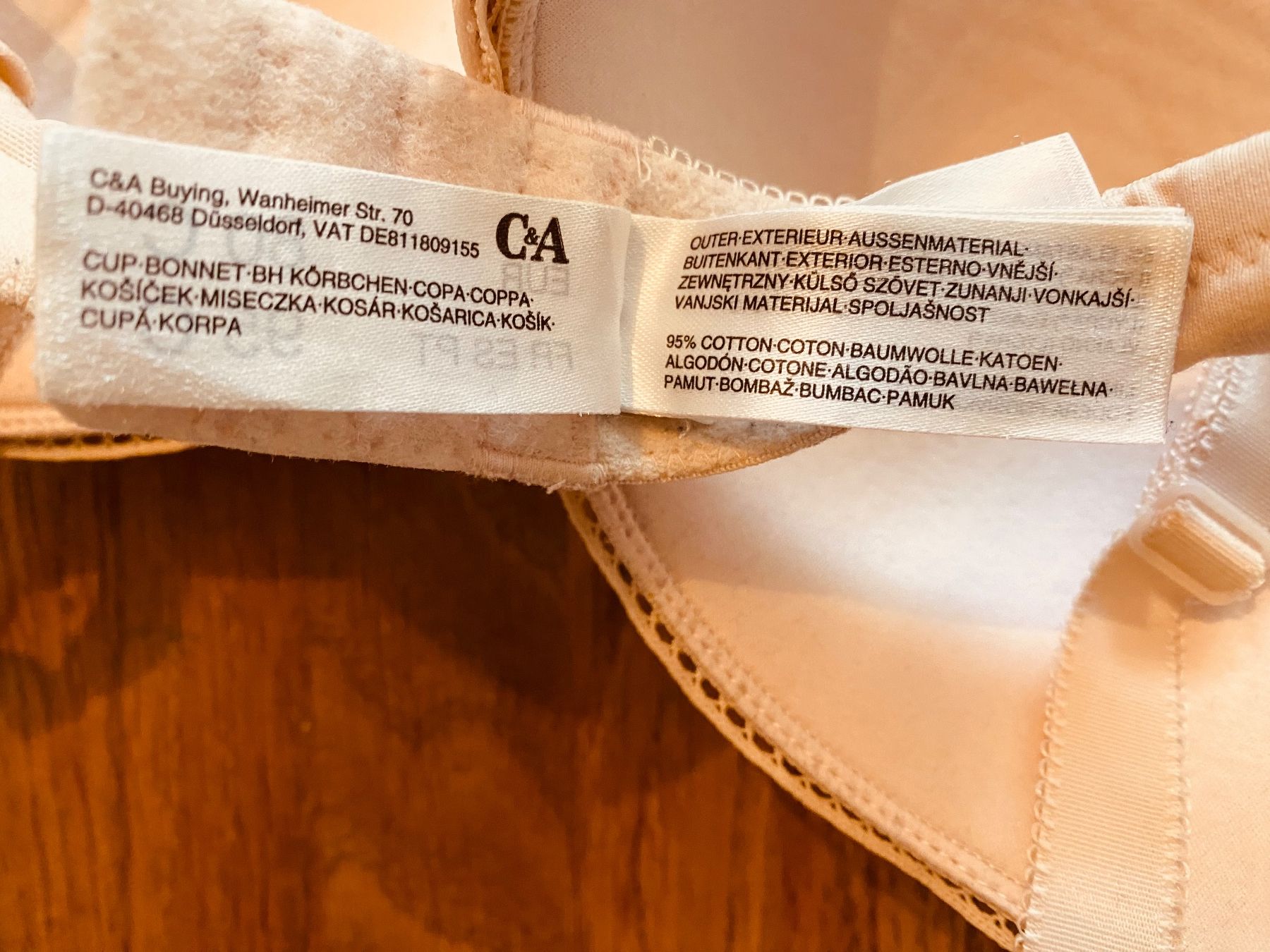 C&A Altra biancheria intima: BH von c&a, zartrosa, 80C, BRIEF – Usato da Bassersdorf venduto da TB01011 2