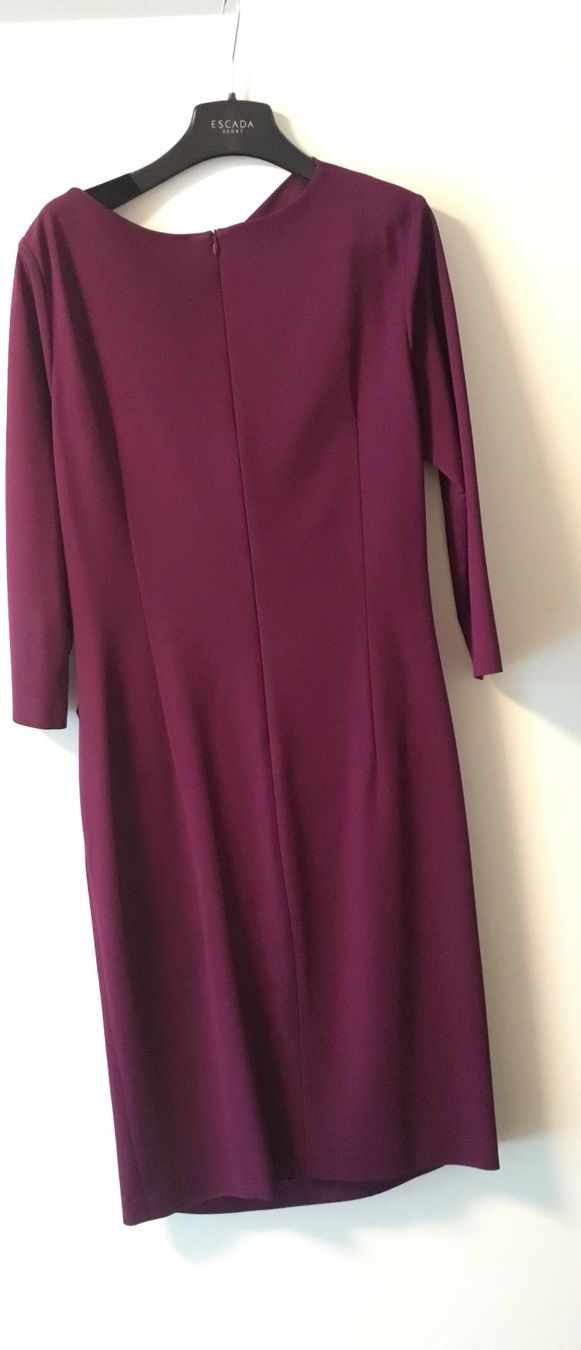 Escada Kleider: ESCADA amethyst stretchy elegant  dress 42 – Gebraucht aus Basel von 18Inspiration 1