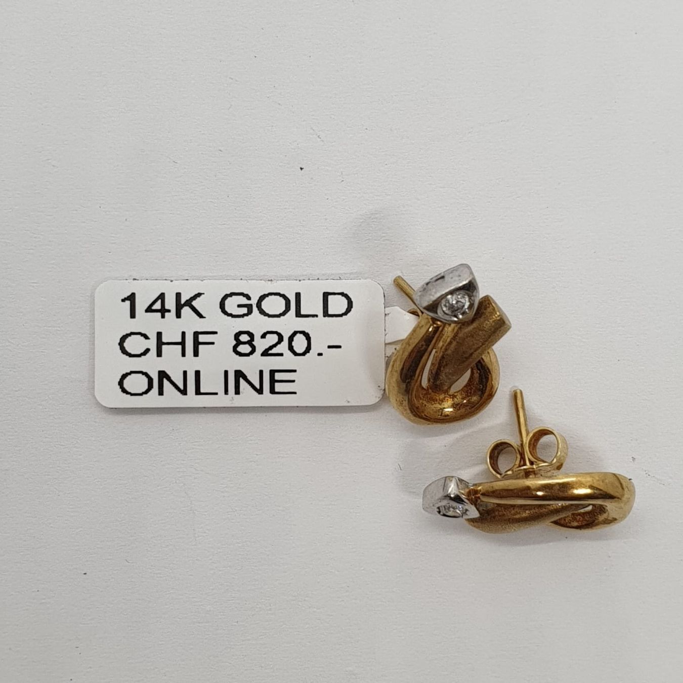 Orecchini pendenti & Orecchini a lobo: Echt 14K Gold Ohrringe – Usato da Luzern venduto da Luzern-Goldhaus 3