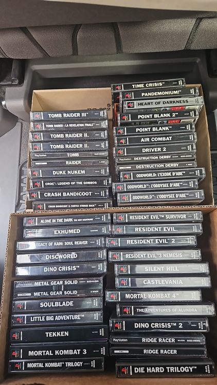 Lot De 4 Jeux PS1 - Rallye Et Superbike (motos), D'occasion Mais Testés Et Fonctionnels